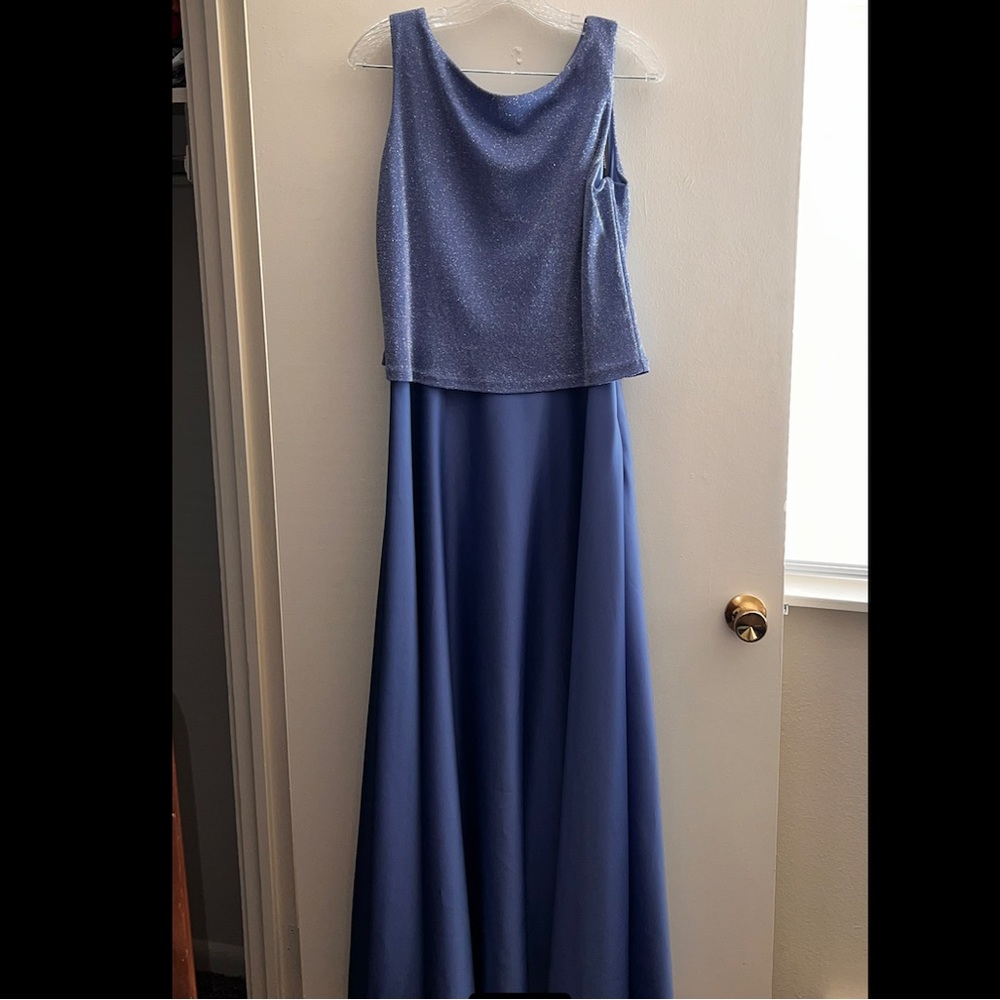 Arianna by Rachel Kaye periwinkle bridesmaids Dress
